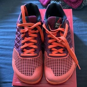 Reebok Womens Crossfit Nano 4.0 M40528 Orange/berry Shoes Sneakers Size 7